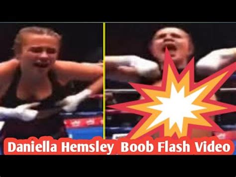 daniella hemsley flasg|Boxing boob flash: Eddie Hearn rips Daniella Hemsley’s celebration